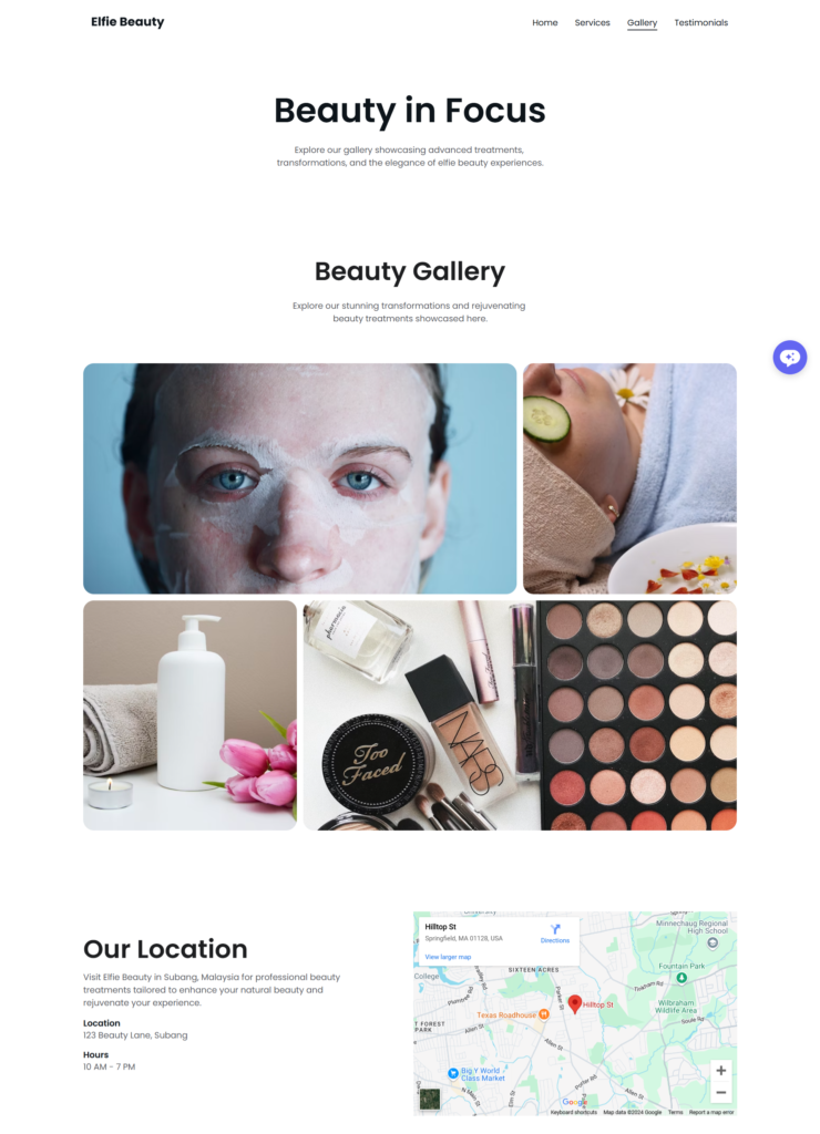 Elfie Beauty Gallery