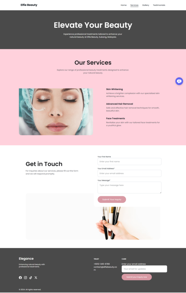 Elfie Beauty Services