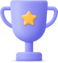 Soft Lead Web Development Trophy Illustration